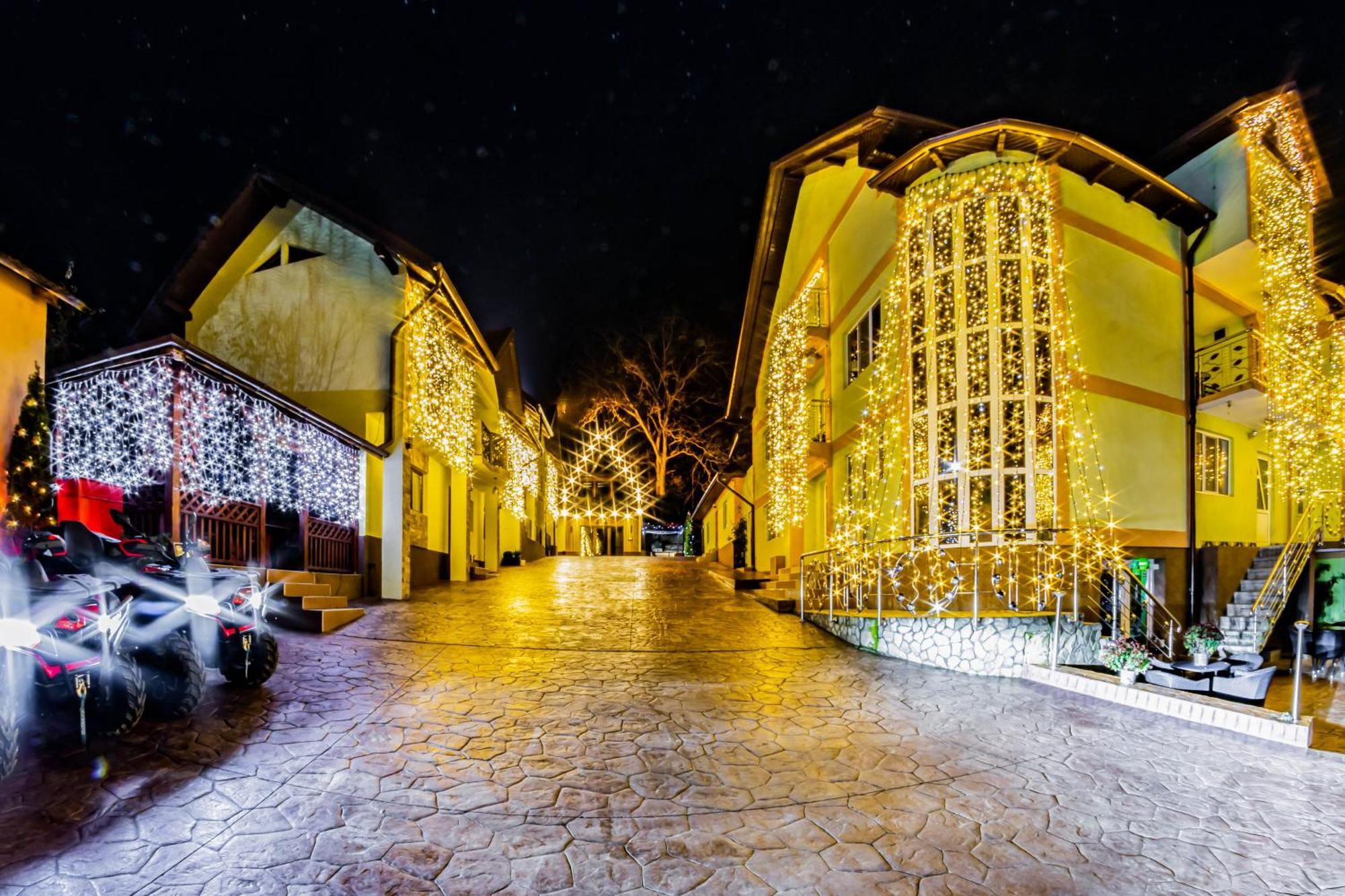 Pensiunea Mihaela-Transalpina Novaci-Străini Exterior foto
